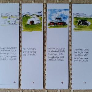 Marque-pages Mongolie 1