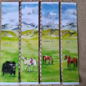 Marque-pages Mongolie 2